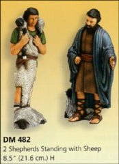 Nativity Scene - 2 standing shepherds