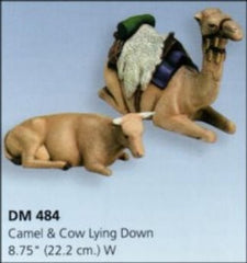 Nativity Scene - Camel (sitting) and Cow