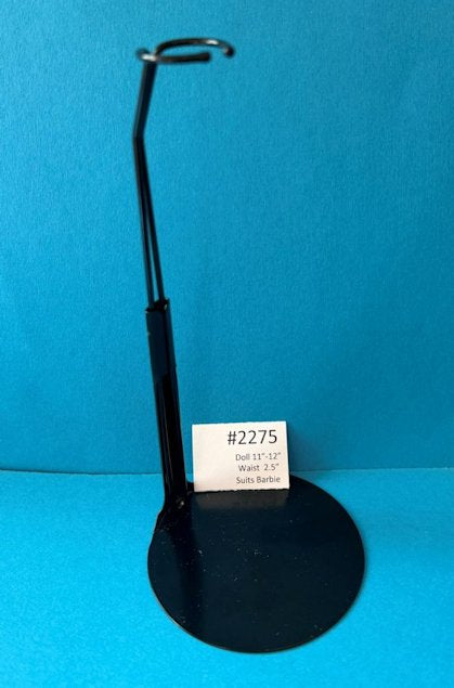 Kaiser stand S2275 in Black to suit Barbie, etc.  POST PAID PRICES