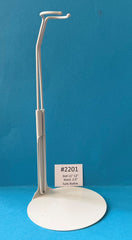 s2201 White Stands to suit Barbie, etc.  POST PAID PRICES