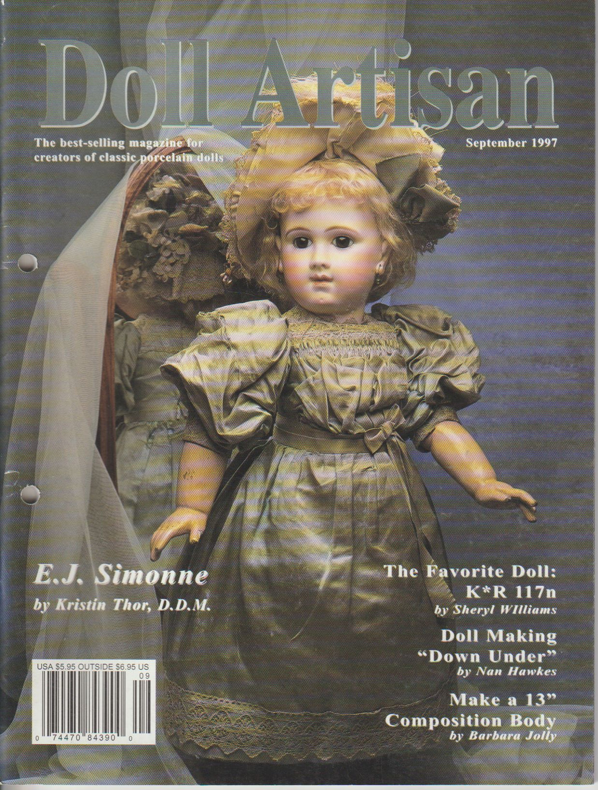 Doll Artisan 9708 -  Aug/Sep 1997