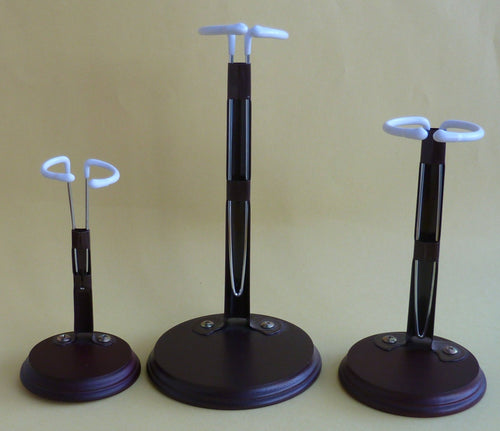 #DP21, with a 3 1/2" wood base to suit dolls 10" - 14"